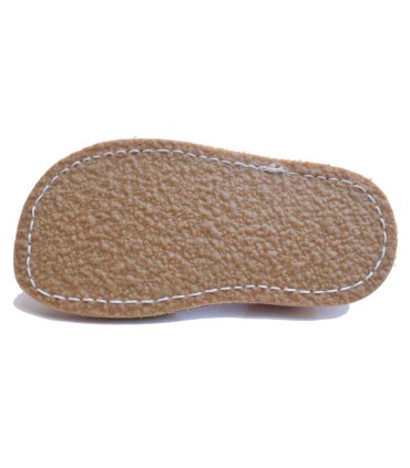 Sandalia Manguito Barefoot Glitter Rosa