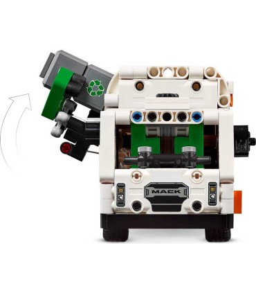 Camión De Residuos Mack LR Electric Lego Technic 42167