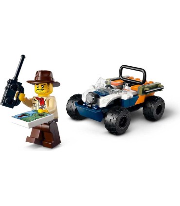 Exploradores De La Jungla: Todoterreno Y Misión Del Panda Rojo Lego City 60424