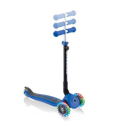 Patinete Evolutivo Globber Go UP Foldable Plus Navy Blue Con Luces