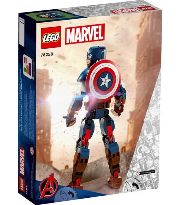 Figura Para Construir: Capitán América Lego 76258