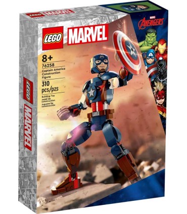 Figura Para Construir: Capitán América Lego 76258