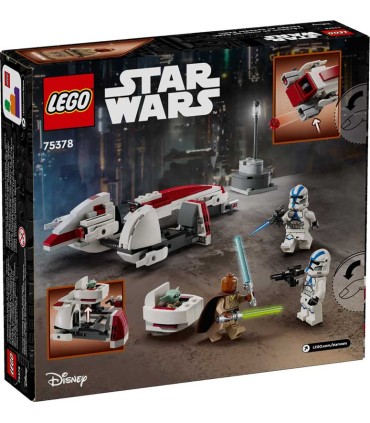 Huida En Speeder BARC Lego Star Wars 75378