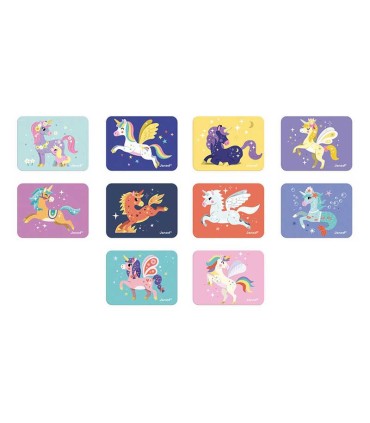 Libro Magnético Unicornios Janod