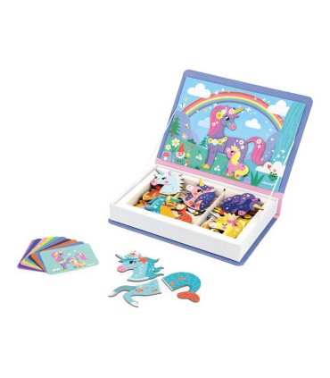Libro Magnético Unicornios Janod