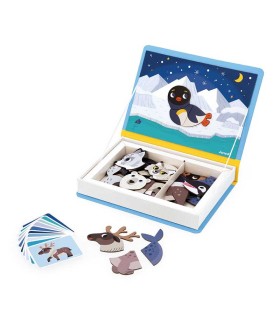 Libro Magnético Animales Polares Janod