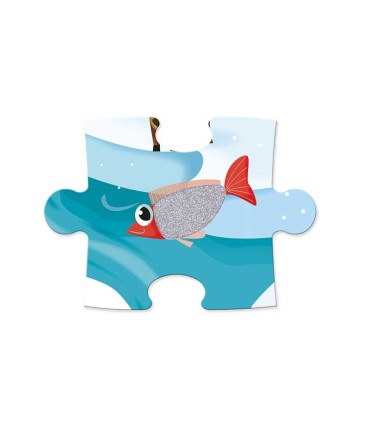 Puzzle Tactil La Vida En La Banquisa 20 Piezas