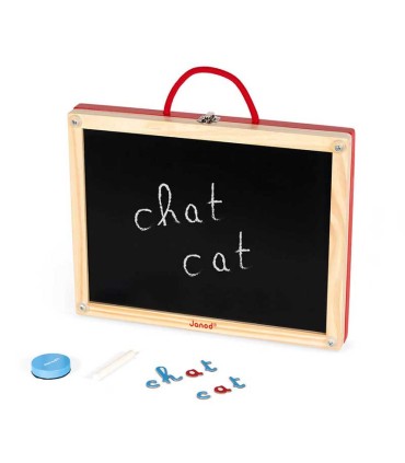 Maletín Letras En Cursiva 4 En 1 Janod