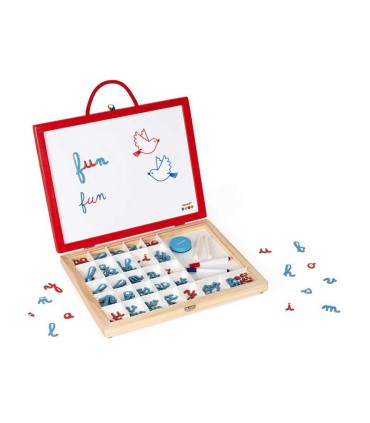 Maletín Letras En Cursiva 4 En 1 Janod