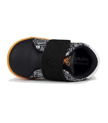 Deportivas Munich Baby Paulo Negro Barefoot