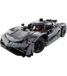 Hipercoche Koenigsegg Jesko Absolut Gris Lego Technic 42173