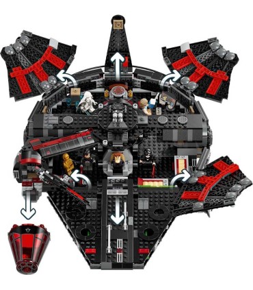 Halcón Oscuro Lego Star Wars 75389