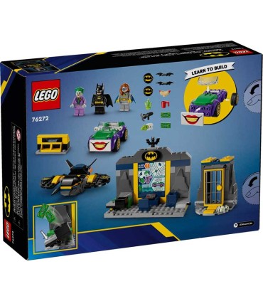 Batcueva Con Batman Batgirl y The Joker Lego Súper Héroes 76272