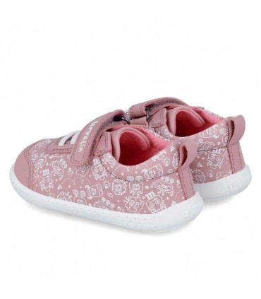 Zapatillas Blanditas Garvalín Rosa Kiss Estampado