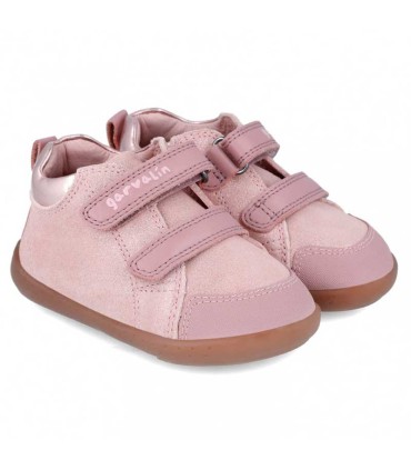 Botín Blandito Garvalín Rosa Glitter