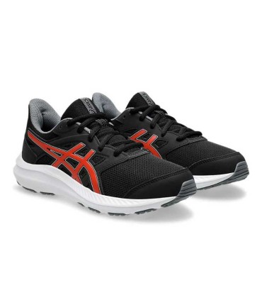 Asics Jolt 4 GS Black Fiery Red