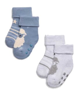 Calcetines Bebé Térmicos Antideslizantes Ysabel Mora Pack 2 Unidades