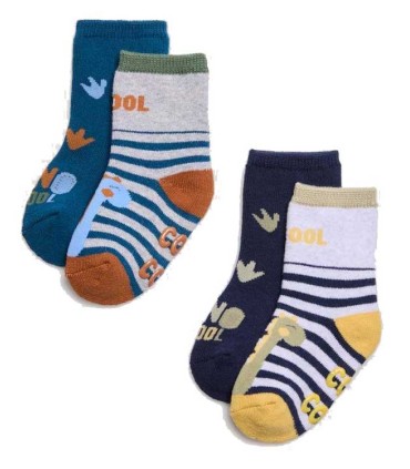 Calcetines Bebé Térmicos Antideslizantes Ysabel Mora Pack 2 Unidades