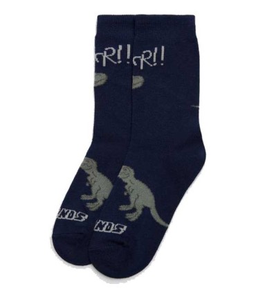 Calcetín Niño Dinosaurios Pack de 2 Unidades