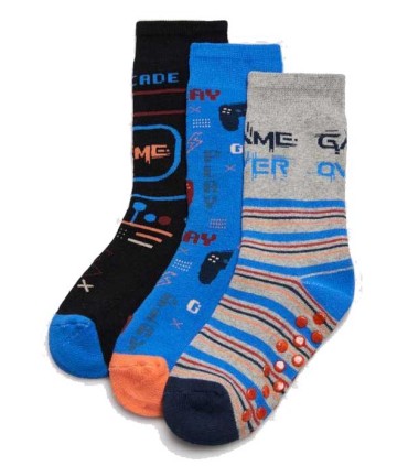 Calcetín Niño Antideslizante Gamer Ysabel Mora