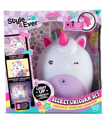 Style4Ever Lámpara Unicornio Secreto
