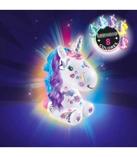 Lámpara Unicornio DIY Luz Cósmica