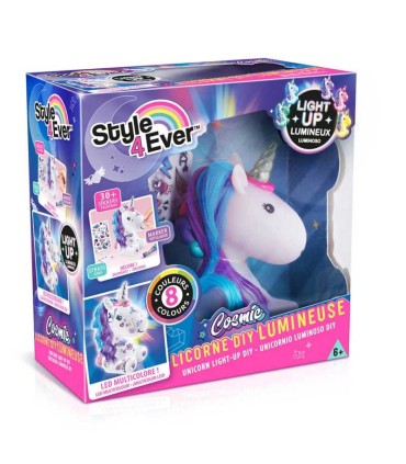 Lámpara Unicornio DIY Luz Cósmica