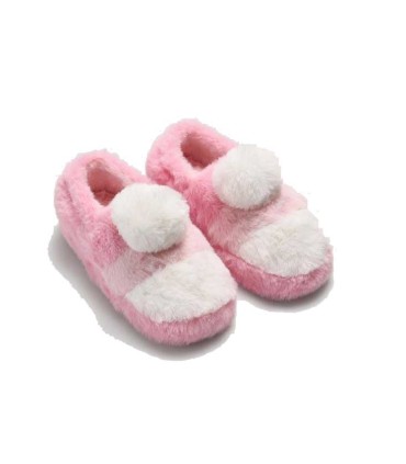 Zapatillas Pompón Rosa Ysabel Mora