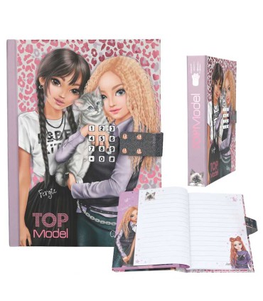 Diario Con Código Secreto Rebel Kitty TopModel
