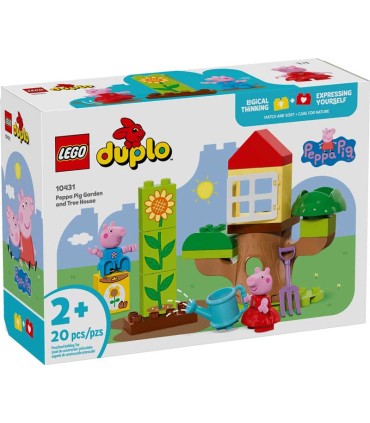 Jardín Y Casa Del Árbol De Peppa Pig Lego Duplo 10431