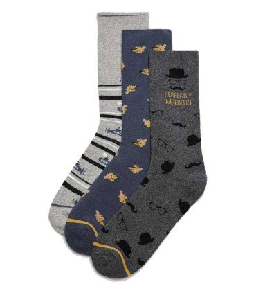 Calcetines Hombre Térmicos Sin Puño Ysabel Mora