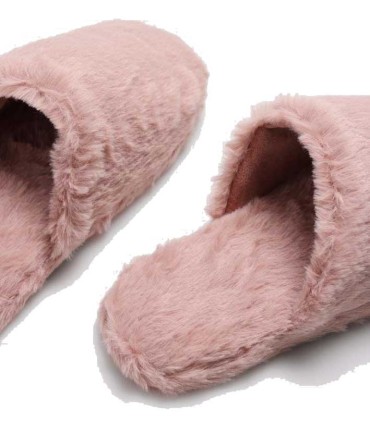 Zapatillas De Casa Mujer Rizo Rosa Ysabel Mora