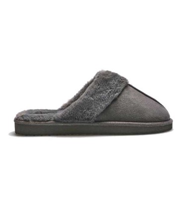 Zapatillas De Casa Hombre Gris Marengo