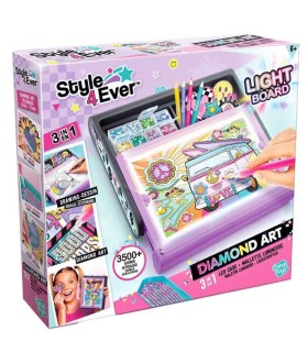 Style 4 Ever Maletín Luminoso Diamond Art