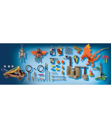 Campo de Batalla Novelmore Contra Burnham Raiders Playmobil 71210