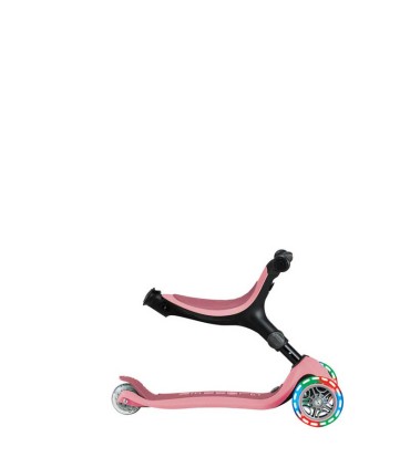 Patinete Evolutivo Globber Go UP Active Rosa Pastel Luces