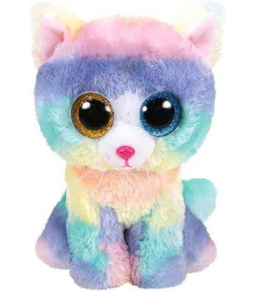 Peluche Beanie Boos Gato Heather 15 cm