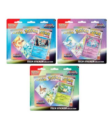Cartas Pokemon Evoluciones Prismáticas Con Pegatinas Especiales