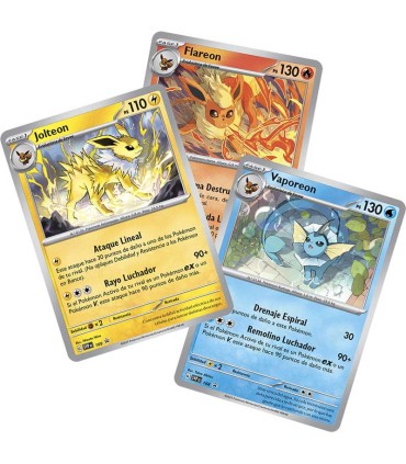 Cartas Pokémon Evoluciones Prismáticas Colección Con Poster