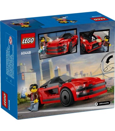 Deportivo Rojo Lego City 60448