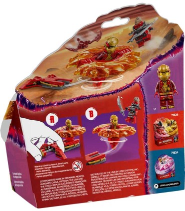 Spinner De Spinjitzu Del Dragón De Kai Lego Ninjago 71823