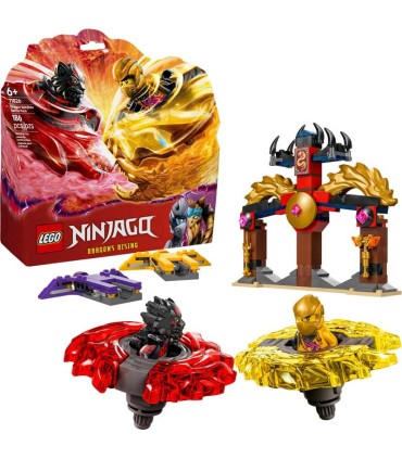 Pack De Combate Spinjitzu Del Dragón Lego Ninjago 71826