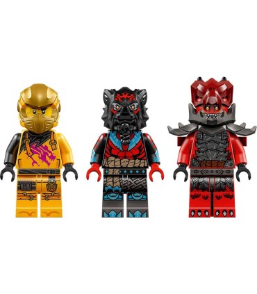 Súper Jet De La Tormenta de Ras Y Arin Lego Ninjago 71833