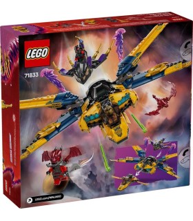 Súper Jet De La Tormenta de Ras Y Arin Lego Ninjago 71833