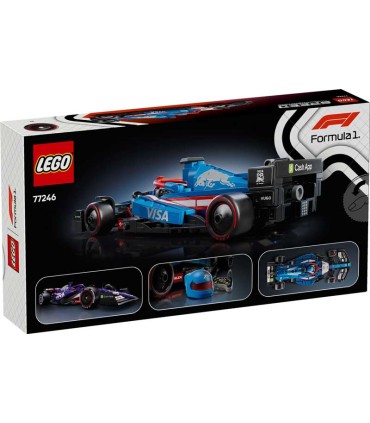 Coche De Carreras Visa Cash App RB VCARB01 F1 Lego 77246
