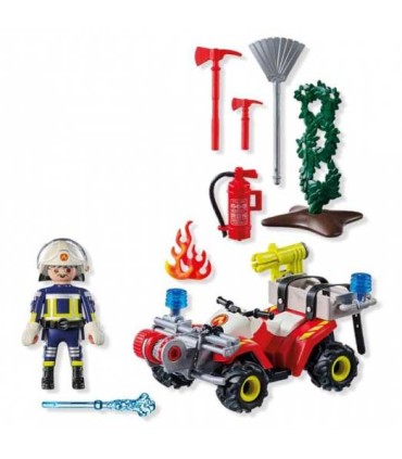 Quad De Bomberos Playmobil 71825