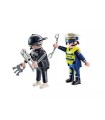 Duo Pack Policía Y Ladrón Playmobil 71804