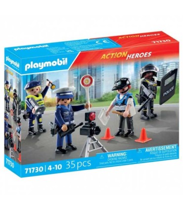 Set Figuras De Policía Playmobil 71730
