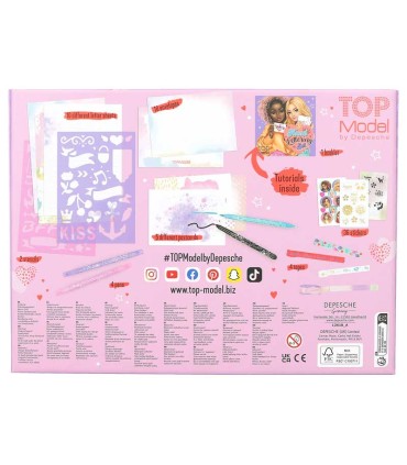 Set De Cartas Y Lettering Box TopModel