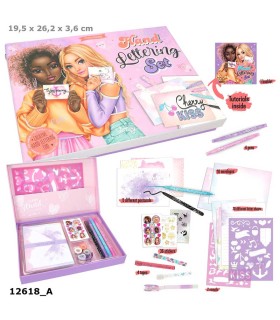 Set De Cartas Y Lettering Box TopModel